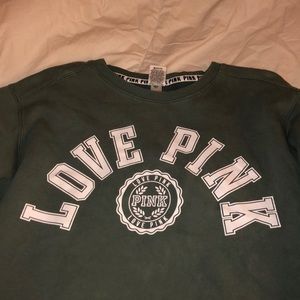 PINK cropped sweater